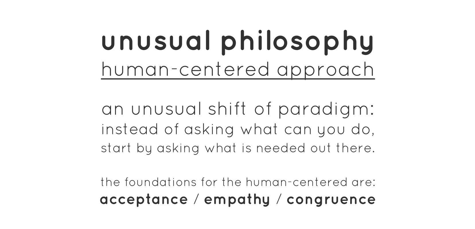 human-centered approach