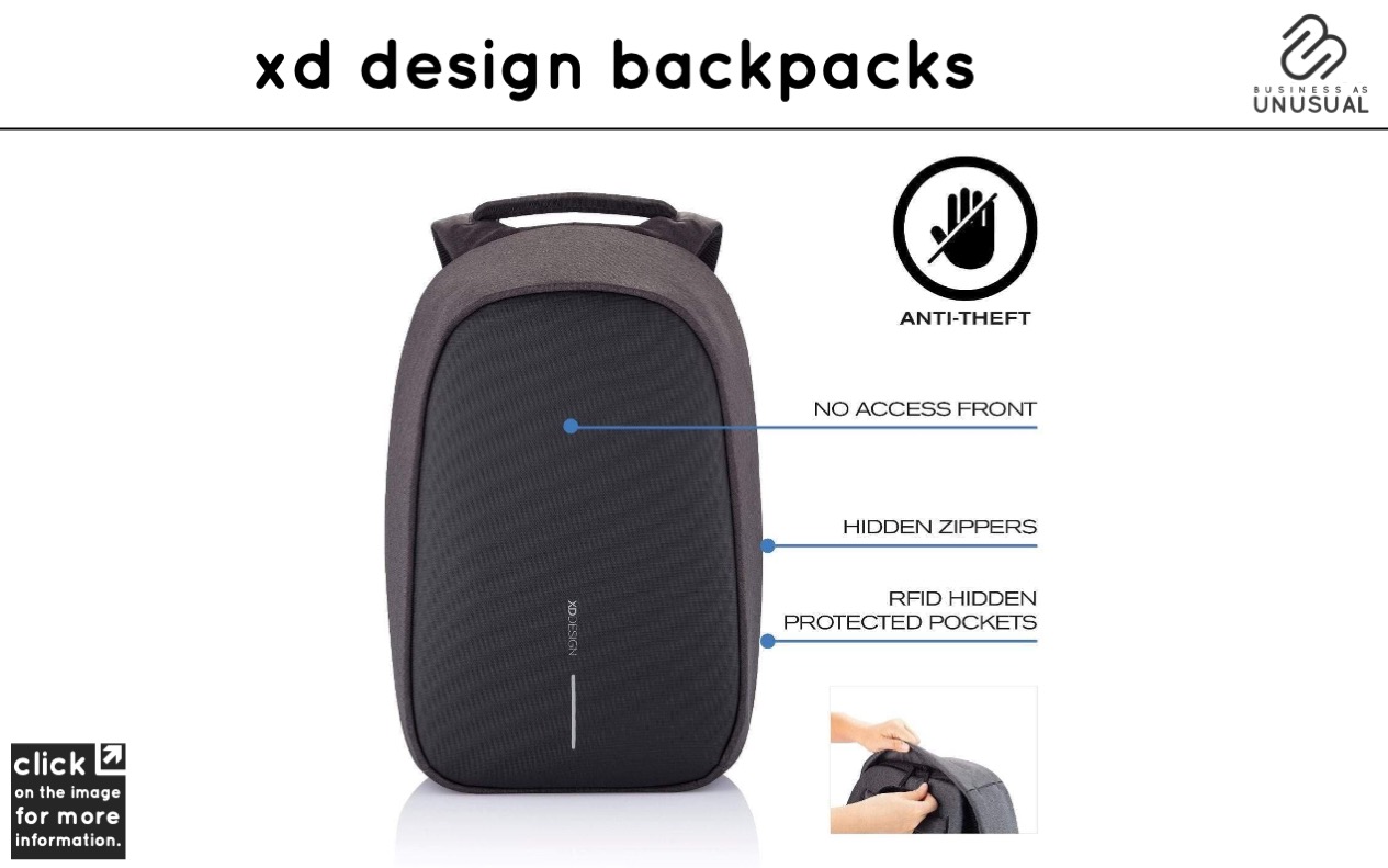Trendwatching Signs - XD Design Backpacks